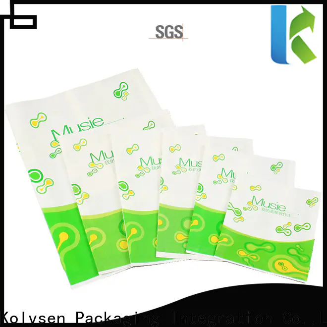 Kolysen wax paper safety Supply for sugar packaging