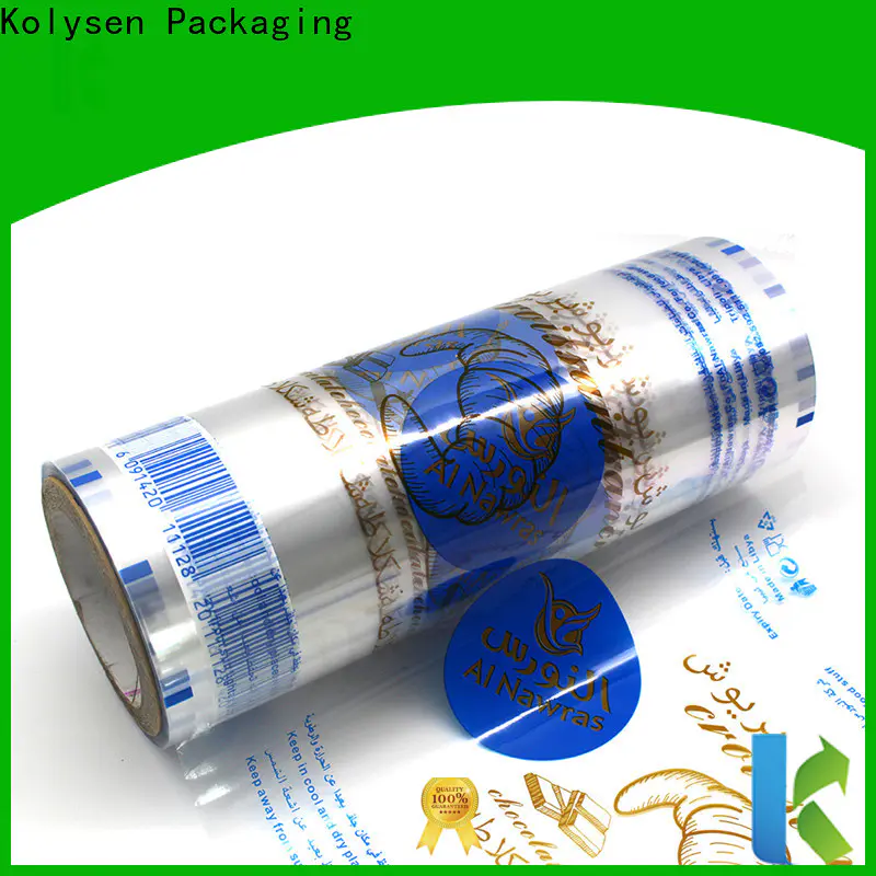 Kolysen printed shrink wrap packaging Suppliers for food packaging