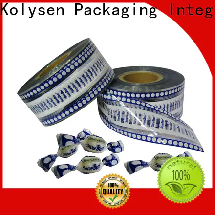 Kolysen wrapping film manufacturers for chocolate wrapping