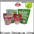 Kolysen standup doypack packaging factory for wrapping beverage
