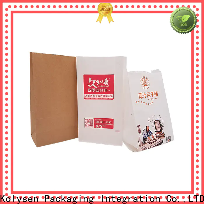 Kolysen food pouch for business for wrapping yoghurt