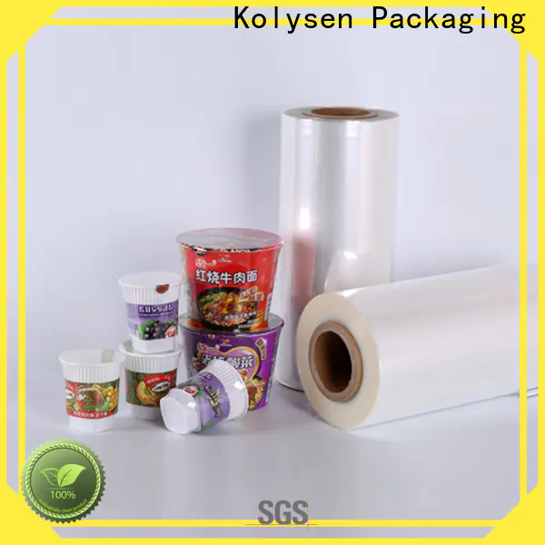High-quality shrink wrap bulk Supply for food packaging