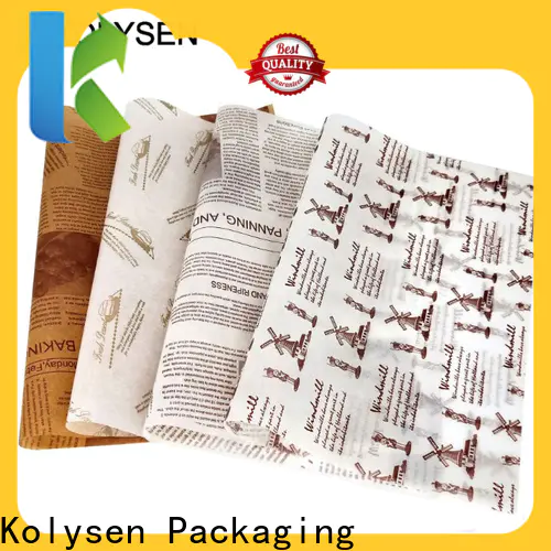 Kolysen make wax paper bags company for sugar packaging