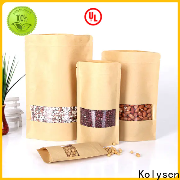 Kolysen High-quality resealable pouch bags for business used in food and beverage