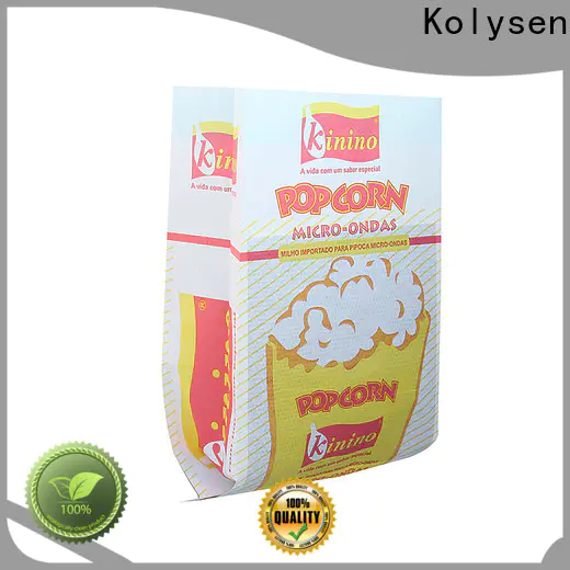 Kolysen New popcorn bowl maker factory for popcorn packaging