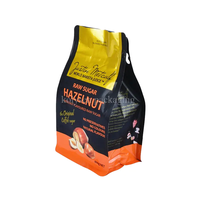 Foil Flat Bottom Nuts Packaging Bag