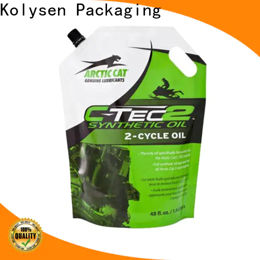 Kolysen Best spout pouch with cap shipped to business for packing liquid products