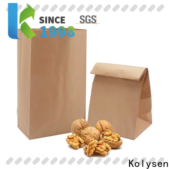 Kolysen Top pastry paper bags Supply for tea packaging