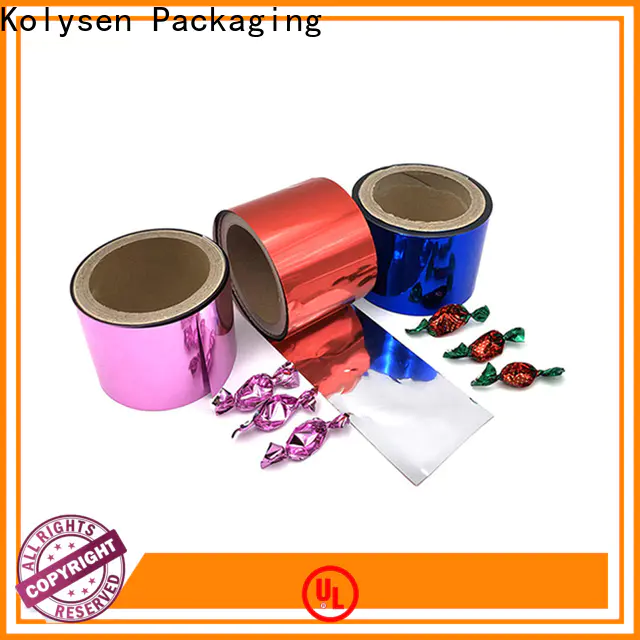 Latest chocolate wrapping foil manufacturers for Candy wrapping
