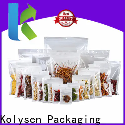 Kolysen 3 side seal pouch factory for food vacuum sealing
