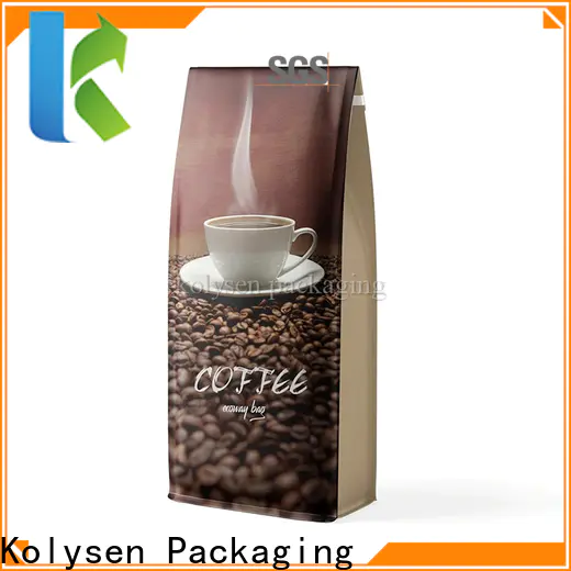 Kolysen Custom square bottom cello bags Suppliers used in food and beverage