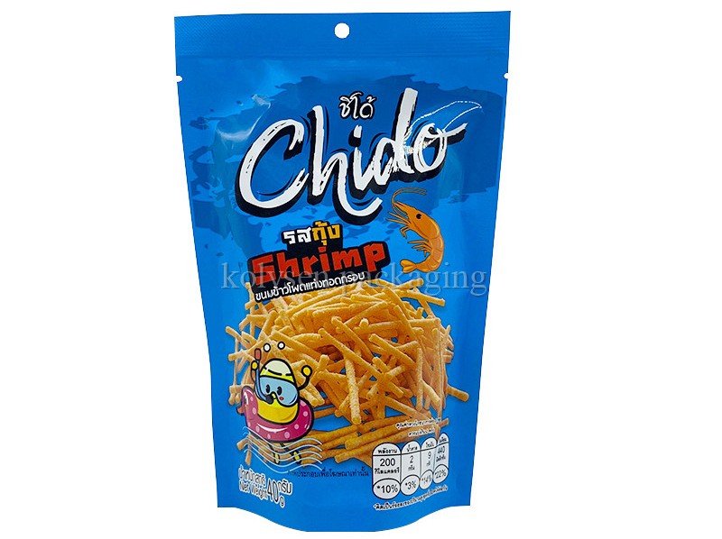 Potato Chips Stand Up Mylar Pouch Bag