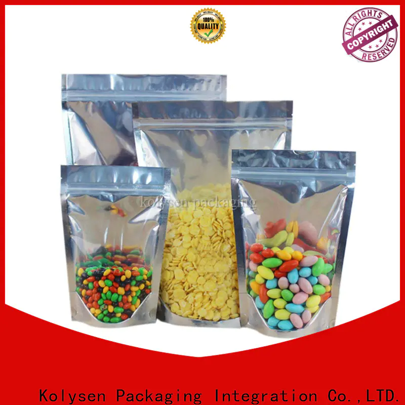 Kolysen foil food bags wholesale Suppliers for food packaging