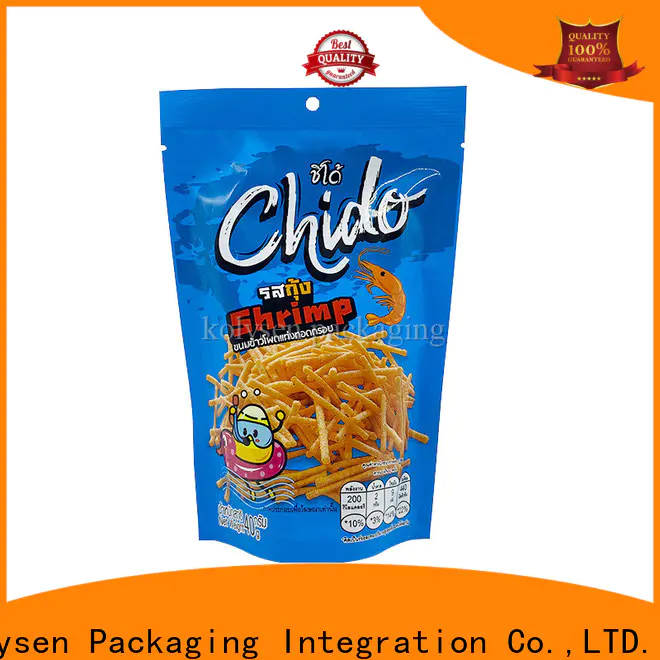 Kolysen foil pouches for business used in food and beverage