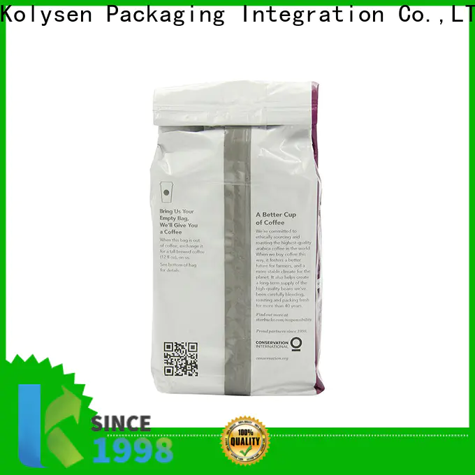 Kolysen rice paper stand up pouches factory for wrapping sauce