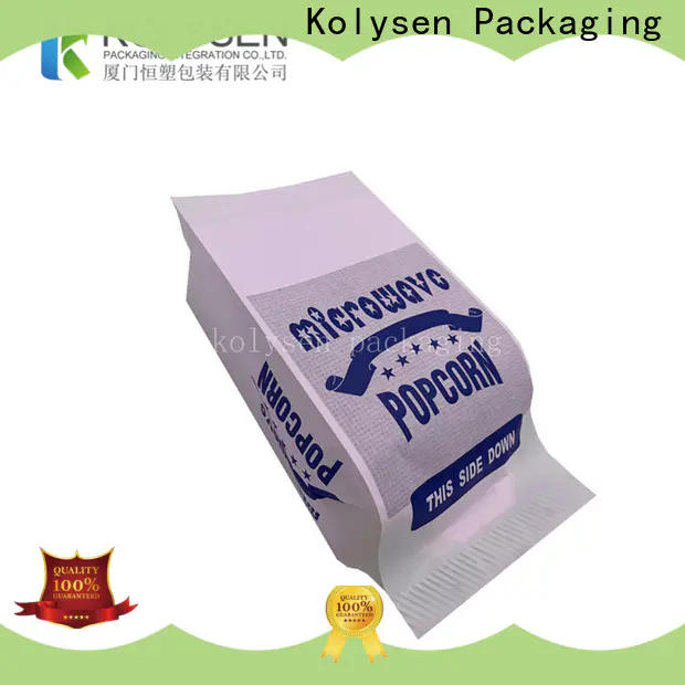 Kolysen no salt microwave popcorn factory for microwaving popcorn