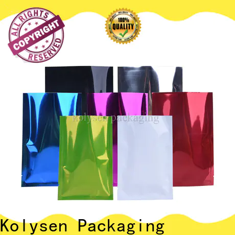 Kolysen New 3 sided seal pouch Supply for food vacuum sealing