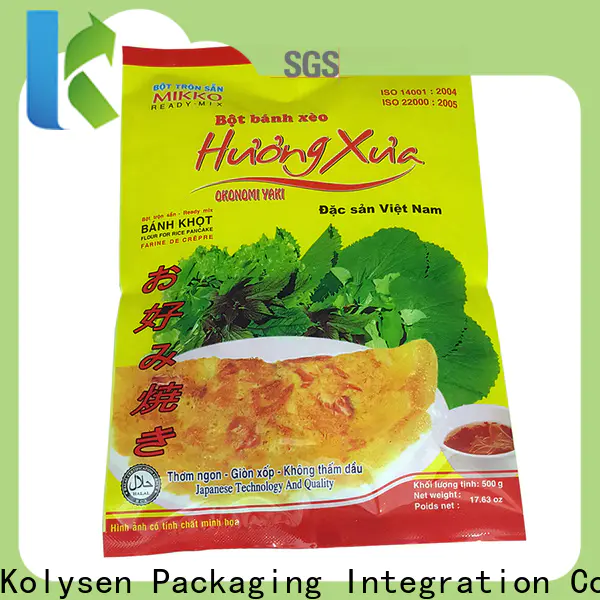 Kolysen food sealer bags Supply for food packaging
