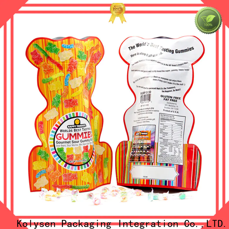 Kolysen Latest printed food pouches Suppliers for Seafood packaging