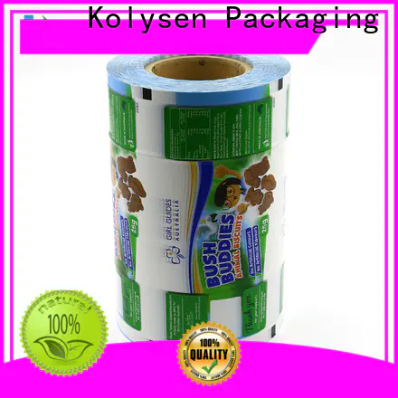 Top plastic film roll shipped to business used in food and beverage