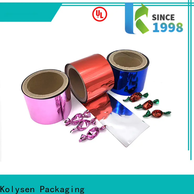 Custom film wrap Suppliers for Candy wrapping
