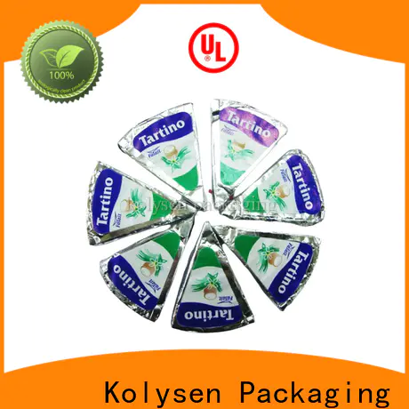 Kolysen High-quality brie cheese packaging manufacturers for cheese wrapping