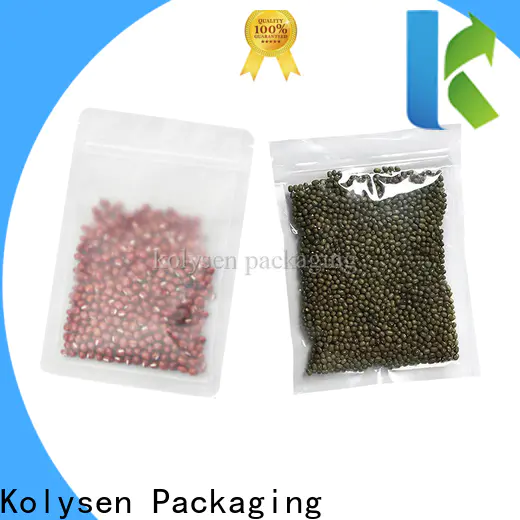 Kolysen side seal pouch manufacturers for food freezing