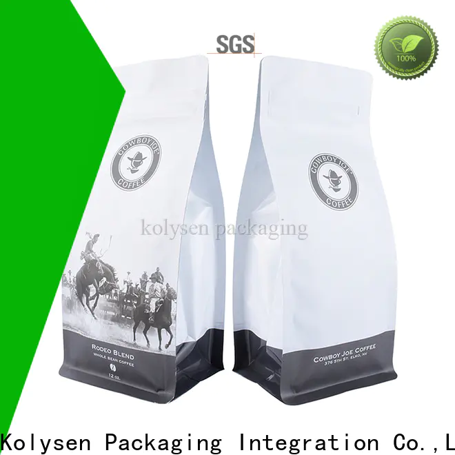 Kolysen Best clear cellophane gusseted bags for business used in food and beverage
