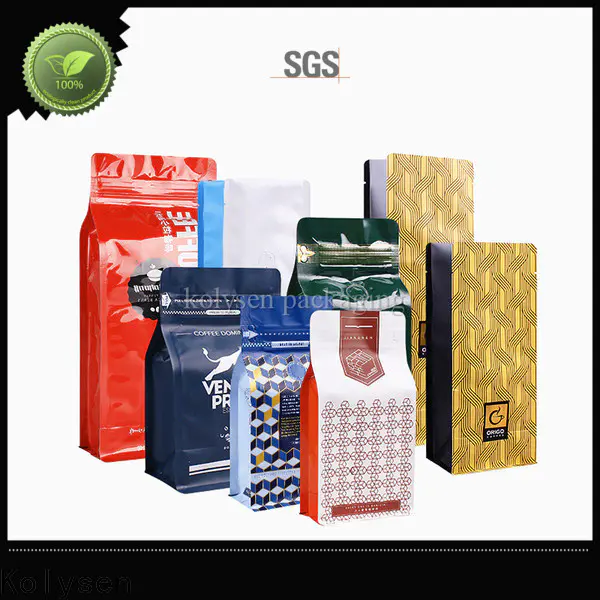 New stand up pouch bags manufacturers used in food and beverage