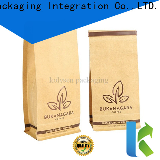 Kolysen flat bottom cellophane gift bags Supply for food packaging