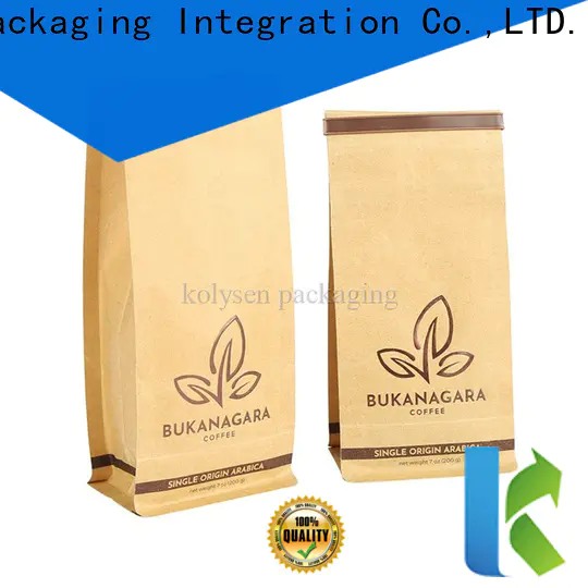 Kolysen flat bottom cellophane gift bags Supply for food packaging