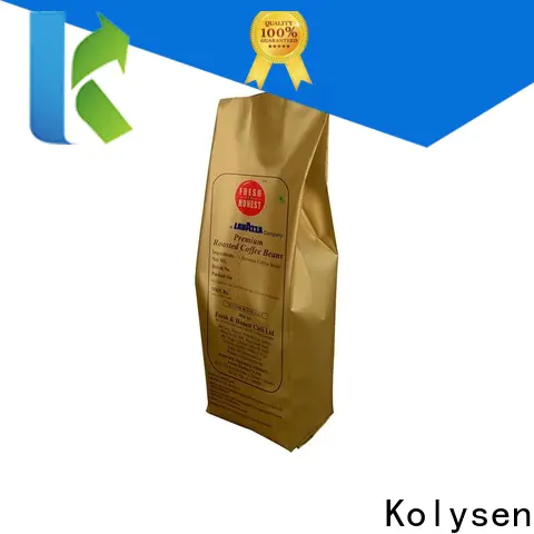 Kolysen food grade stand up pouches for food wholesale online shopping used in chemical market