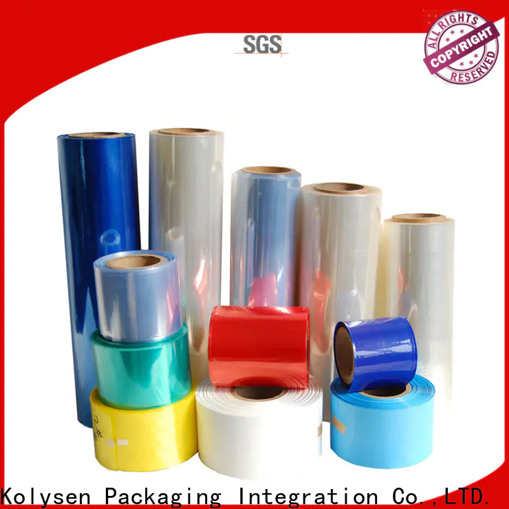 Kolysen pvc shrink film rolls Suppliers used in food and beverage