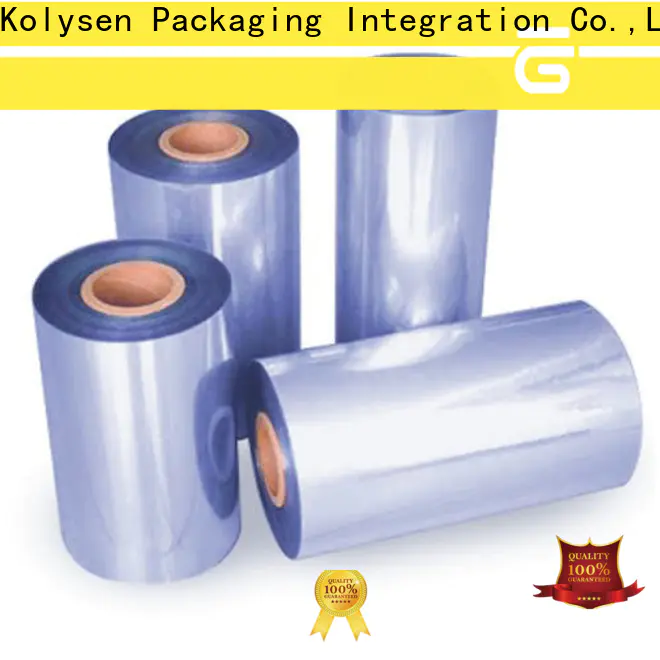 Wholesale cast pvc shrink film for business used in food and beverage