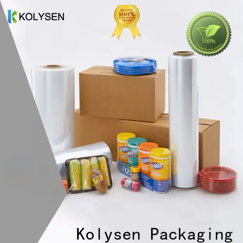 Kolysen Latest shrink wrap sleeves suppliers factory for food packaging