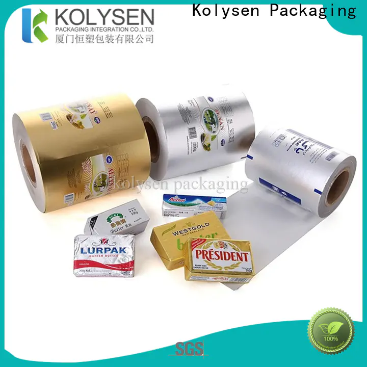 Kolysen convenient butter paper packaging company for butter wrapping