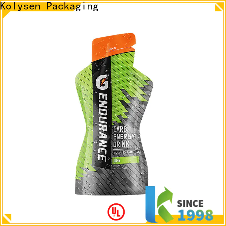 Kolysen Top custom printed food pouches Suppliers for Snack food packaging