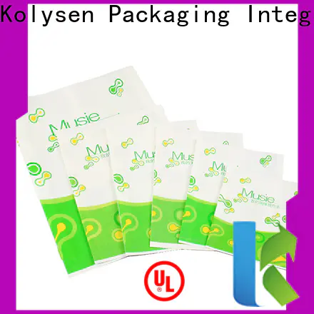 New custom wax paper bags factory for sugar packaging