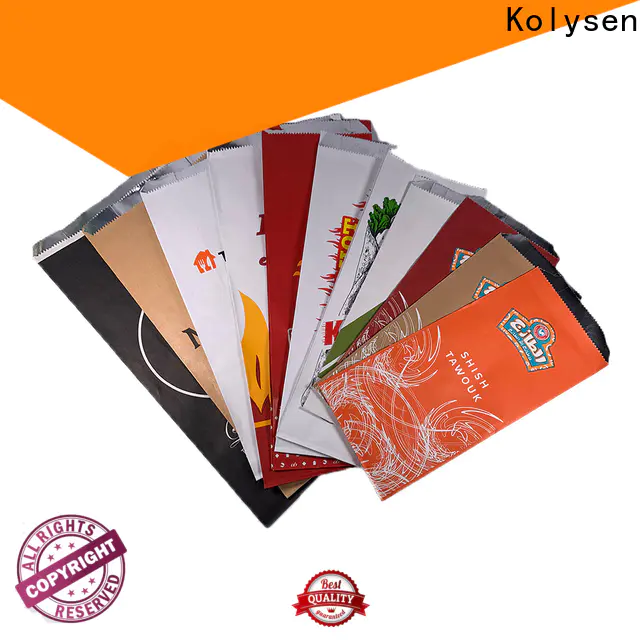 Kolysen greaseproof paper supplier for business for food packaging