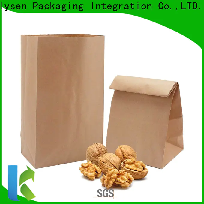 Custom takeaway paper bags factory for tea packaging
