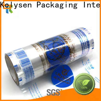 Kolysen Custom printed shrink wrap manufacturers for food packaging