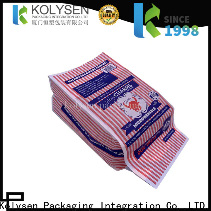 Kolysen Latest plain popcorn kernels company for popcorn packaging