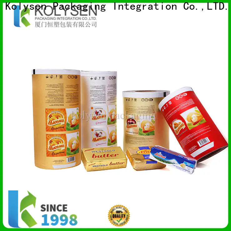 Kolysen pure butter paper packaging Suppliers for butter packing
