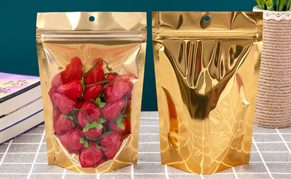 What is the role of food packaging bags?