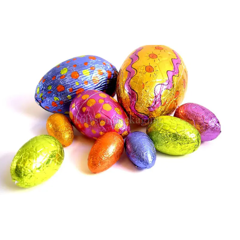 Printed Aluminum Foil for Easter Egg Chocolate Wrapping