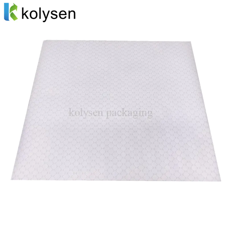 Insulated Honeycomb Foil Burger Wrapping Paper Sheet