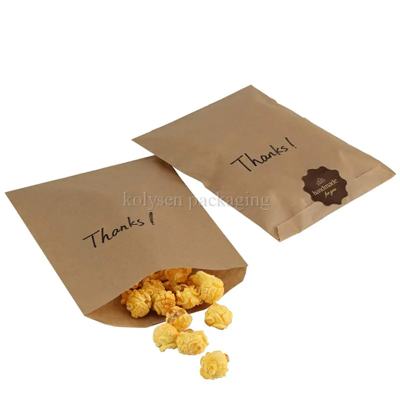 Greaseproof Paper Bakery Bags for Cookies