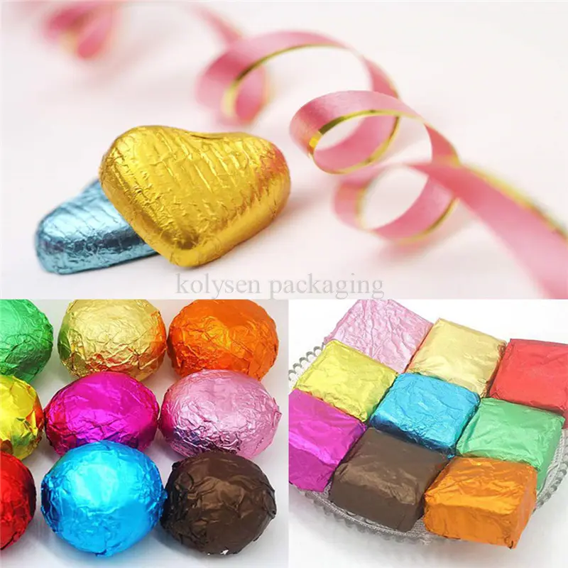 Candy Chocolate Bar Foil Wrappers