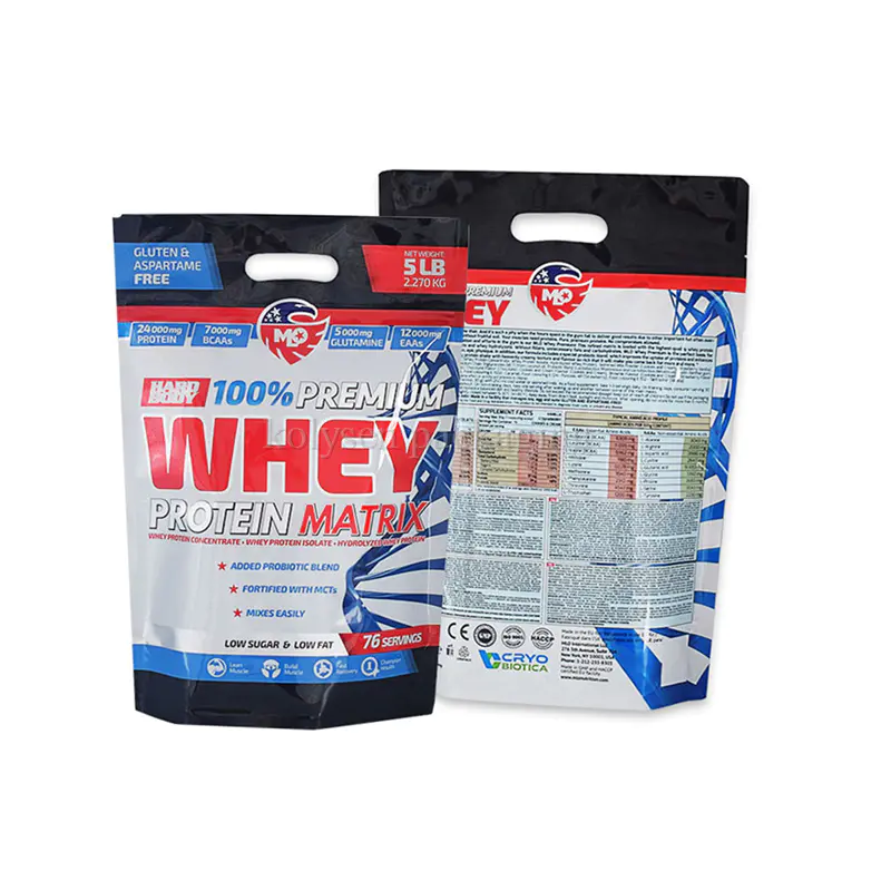 5LB 2270g Whey Protein Powder Stand up Pouch Bag