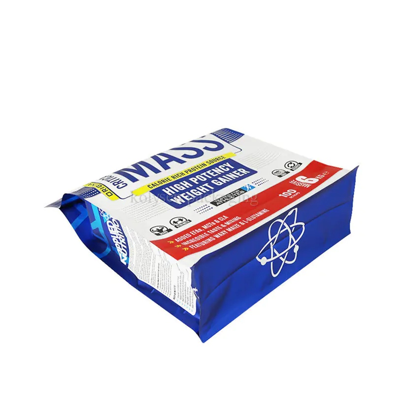Custom Printed 6kg Protein Powder Packaging Box Bags
